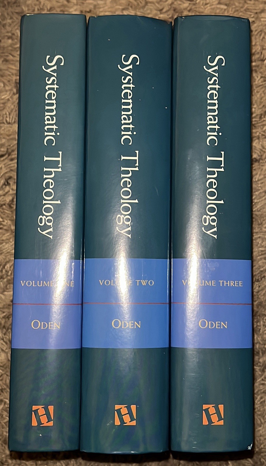 Systematic Theology 3 Volume Set by Thomas C. Oden Hardcover Hendrickson