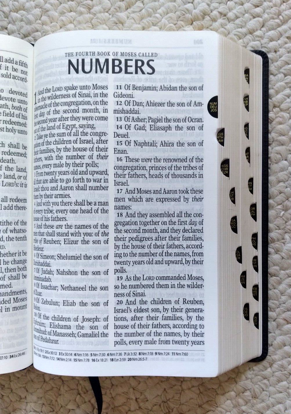 2017 Holy Bible KJV Giant Print Gold Edge RED LETTER Bible by Christian Art Gift