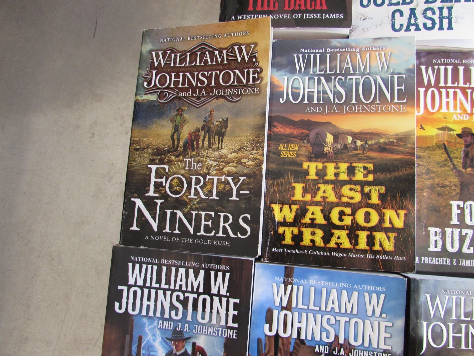 Lot of 14 William W. Johnstone J.A. Johnstone Western Paperback Books 2024 /2025