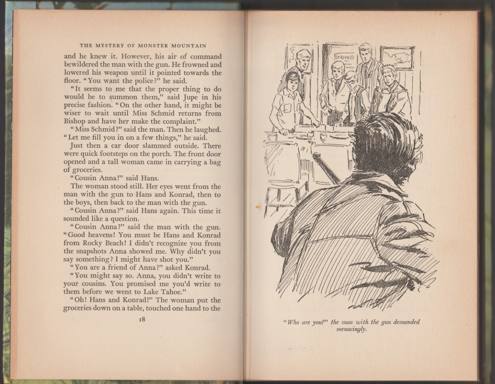 Three Investigators Mystery Of Monster Mountain 1st UK Edition PC + Dust Jacket