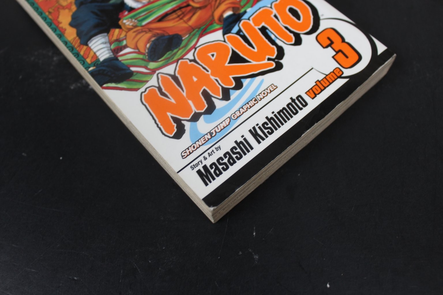 Naruto Vol 3 Bridge of Courage Masashi Kishimoto Manga Graphic Novel VIZ Media