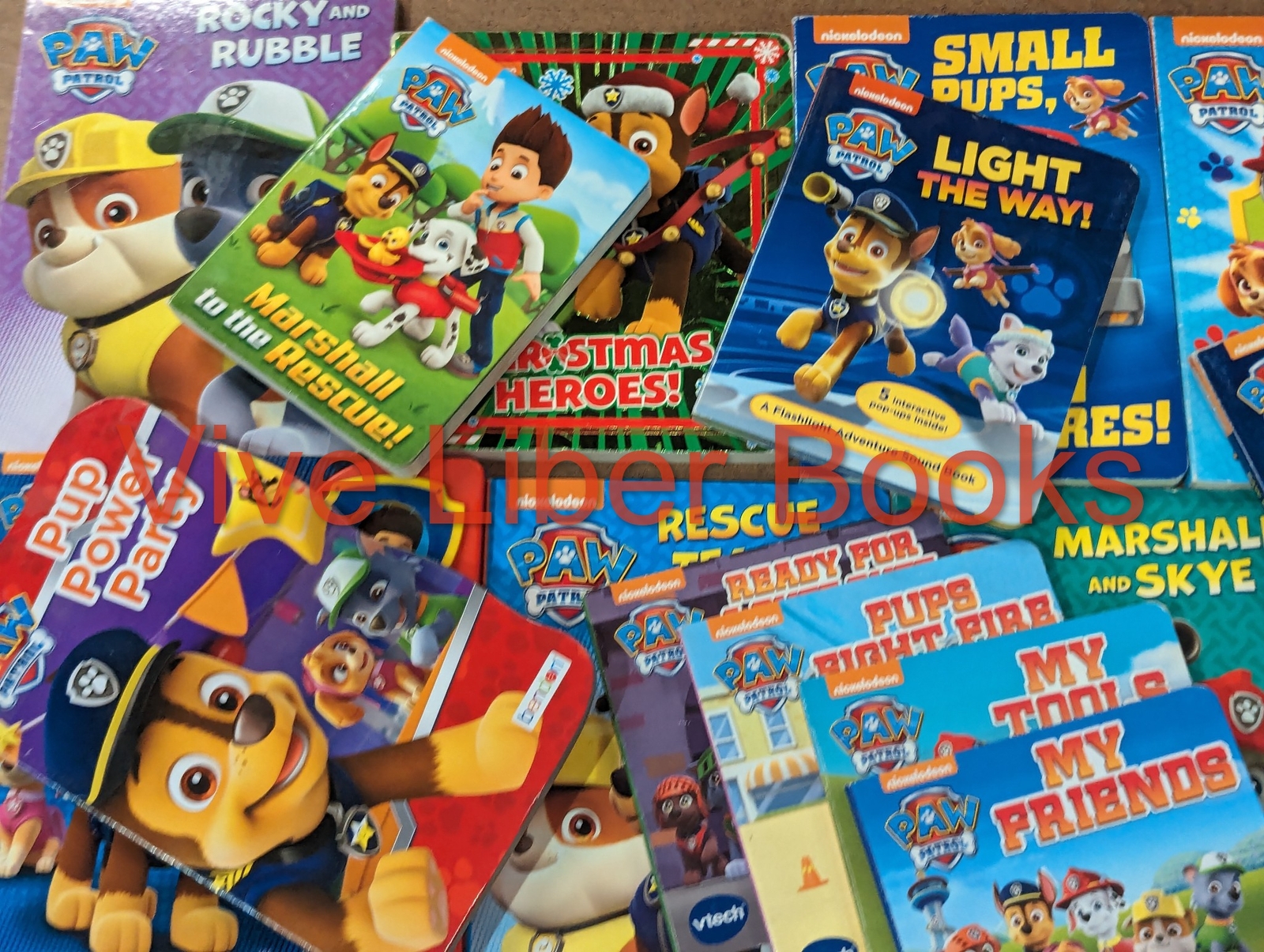 Lot of 10 Paw Patrol Board Books Lot Random – Children/Kids/Toddlers/Babies
