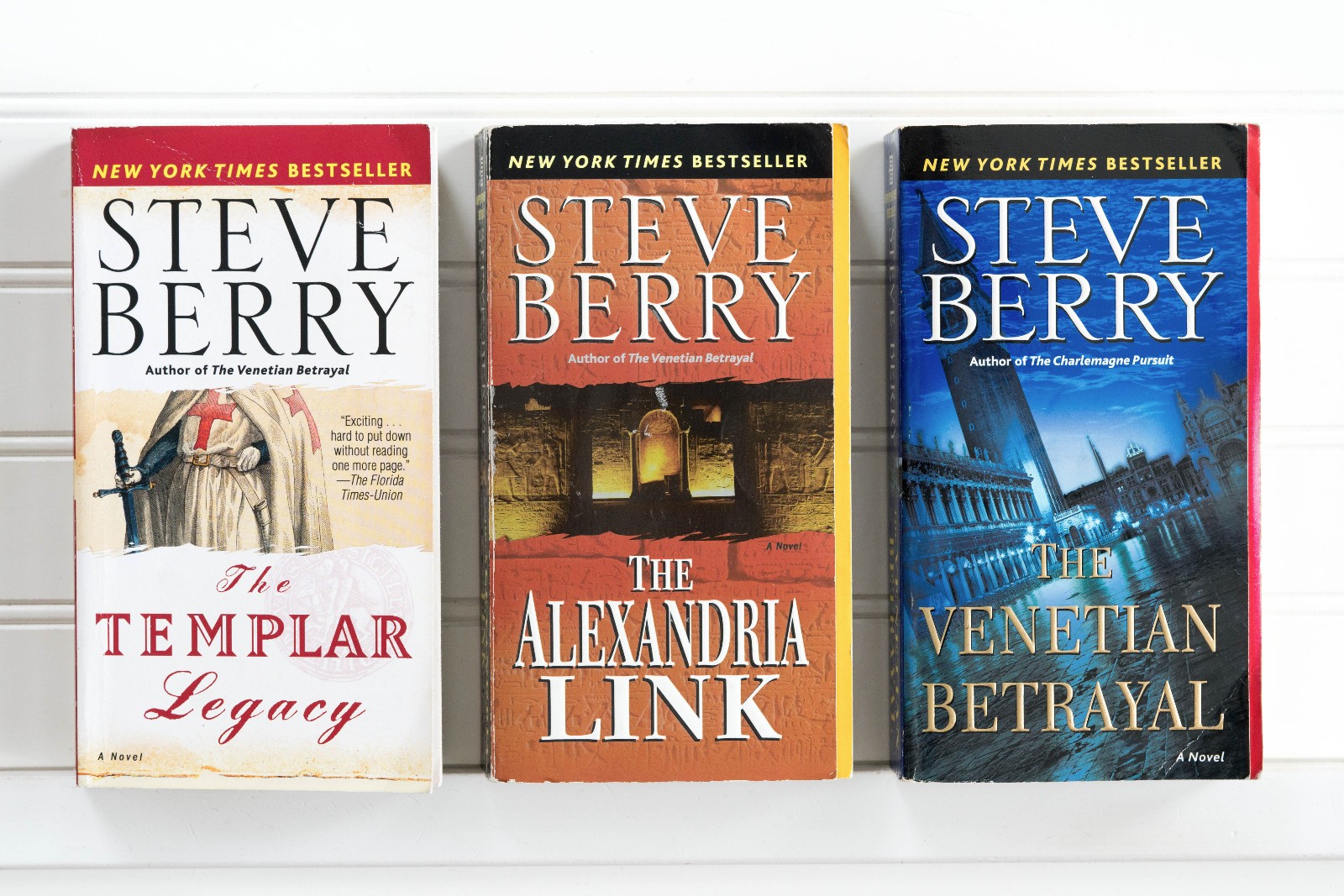 Steve Berry Lot of 23 COTTON MALONE Complete Series (#1-18) Set Paperback Books