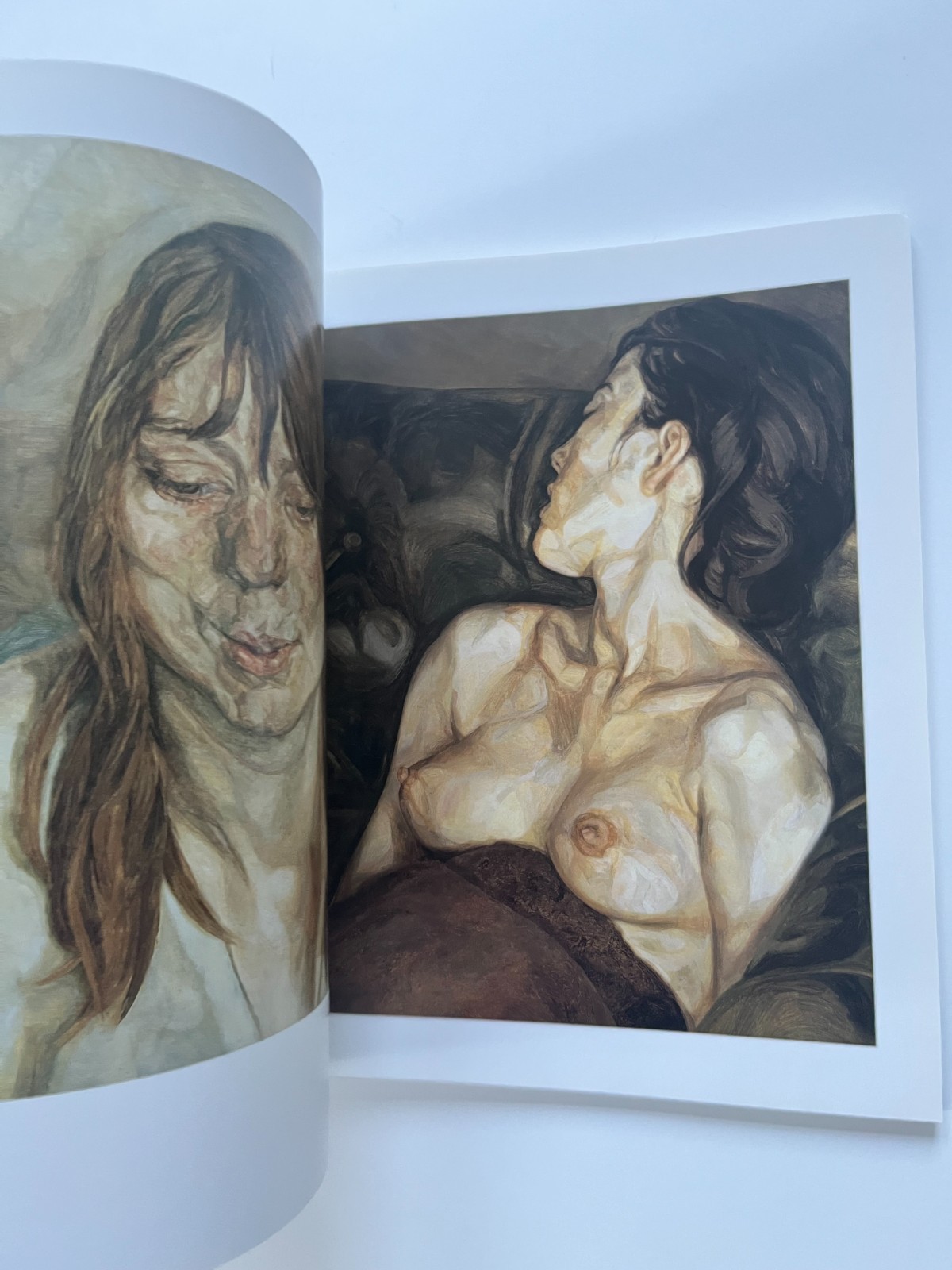 LUCIAN FREUD Recent PAINTINGS & ETCHINGS Acquavella ~ lot of 2 art catalogues