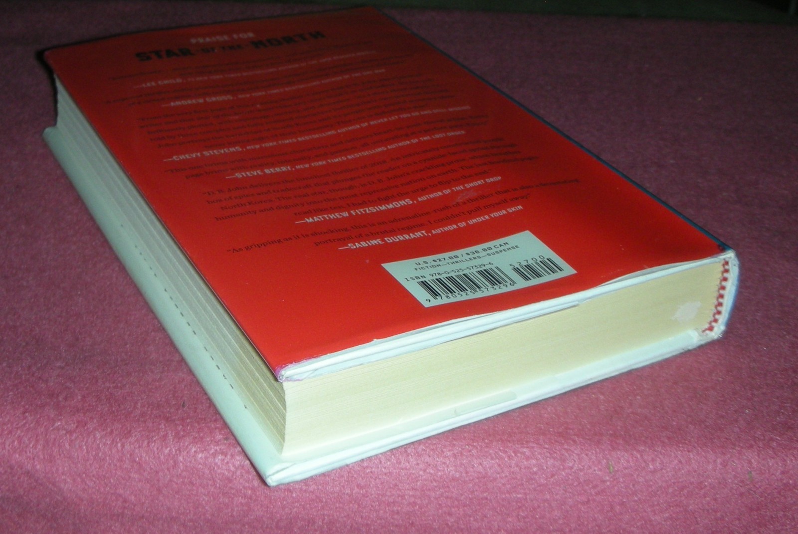 STAR Of The NORTH by D. B. John 2018 HC/DJ ~ 1st Edition 1st Printing + Cover