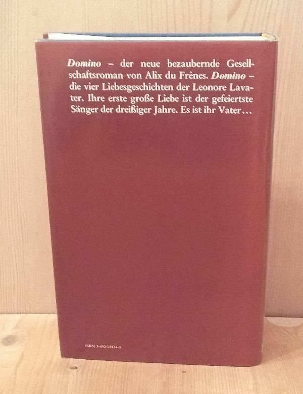 Domino Roman Alix du Frenes R. Piper & Co. Publisher Munich 1979 283 Pages