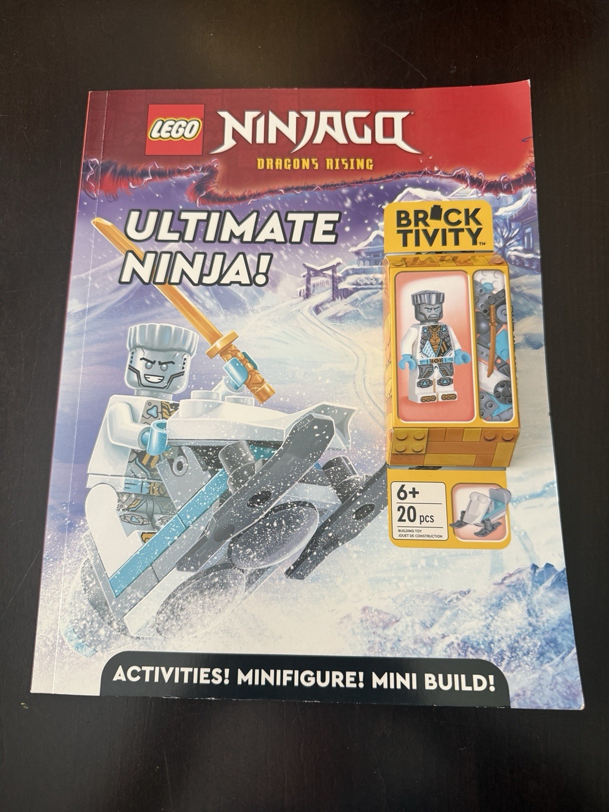 Lego Ninjago: Ultimate Ninja! With Minifigure Ameet Publishing Paperback Book