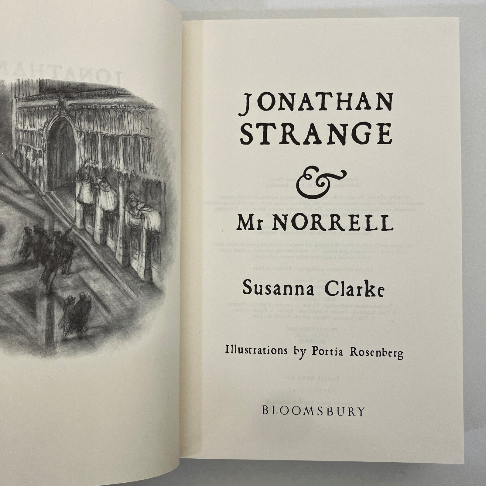 Jonathan Strange & Mr Norrell Susanna Clarke First US Edition Bloomsbury HCDJ