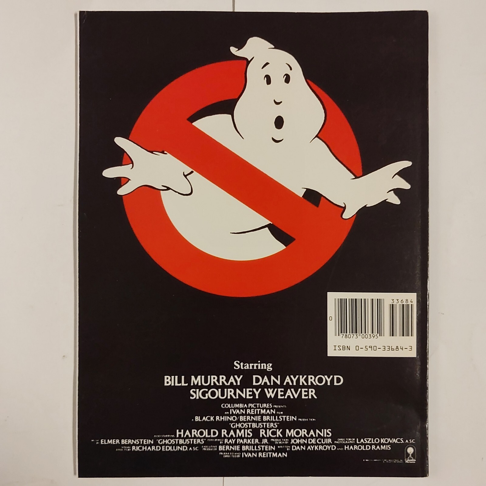 Ghostbusters A Storybook Anne Digby 1984 1st Printing 70 Full-Color Photos Film