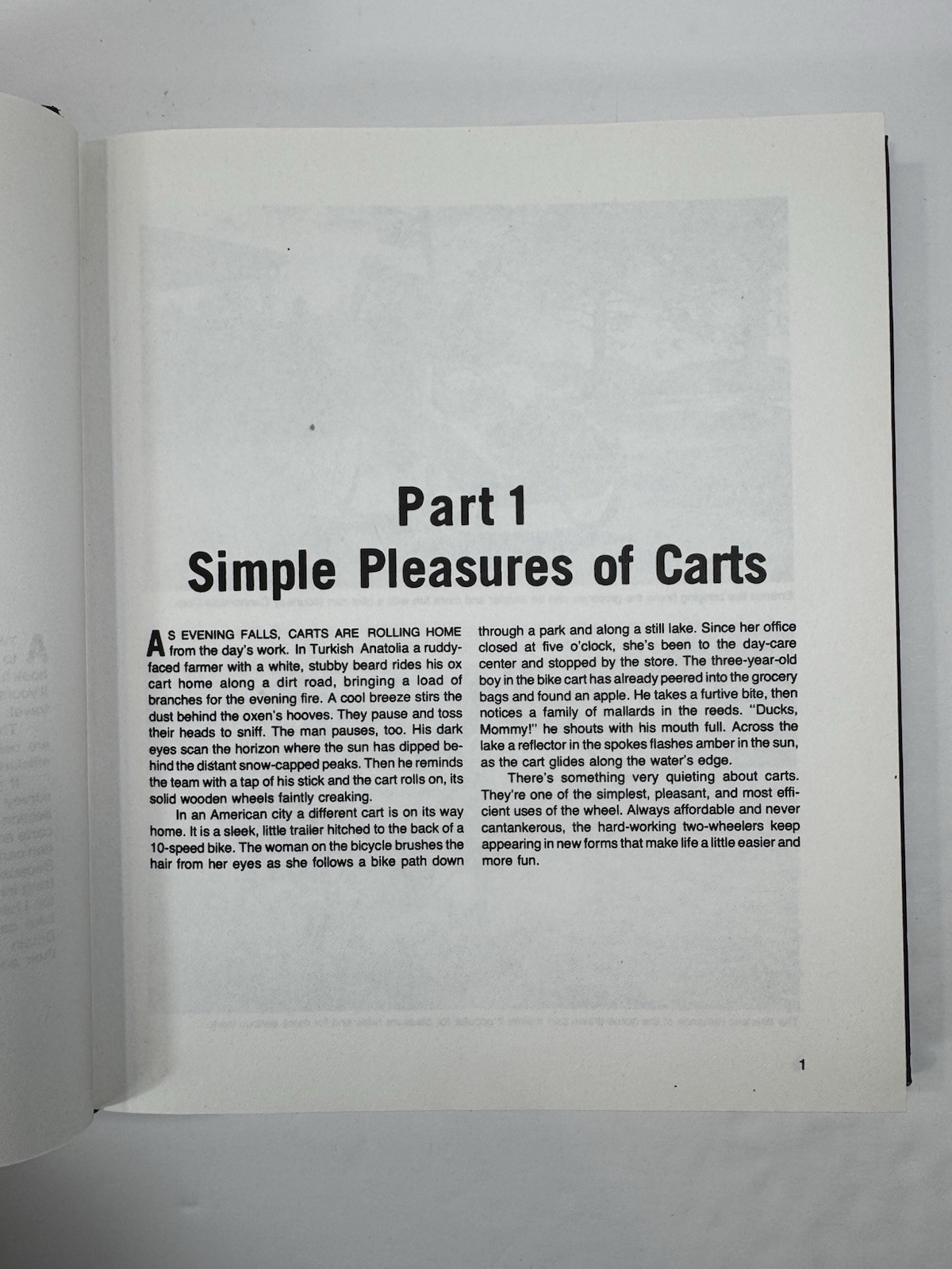 The Cart Book, with Plans & Projects