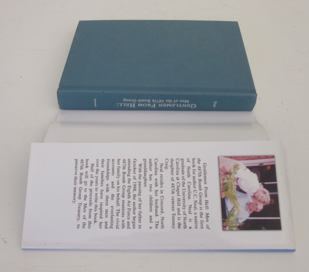 Gentlemen From Hell: Men of 487th Bomb Group By C.C. Neal Hardcover Book Signed