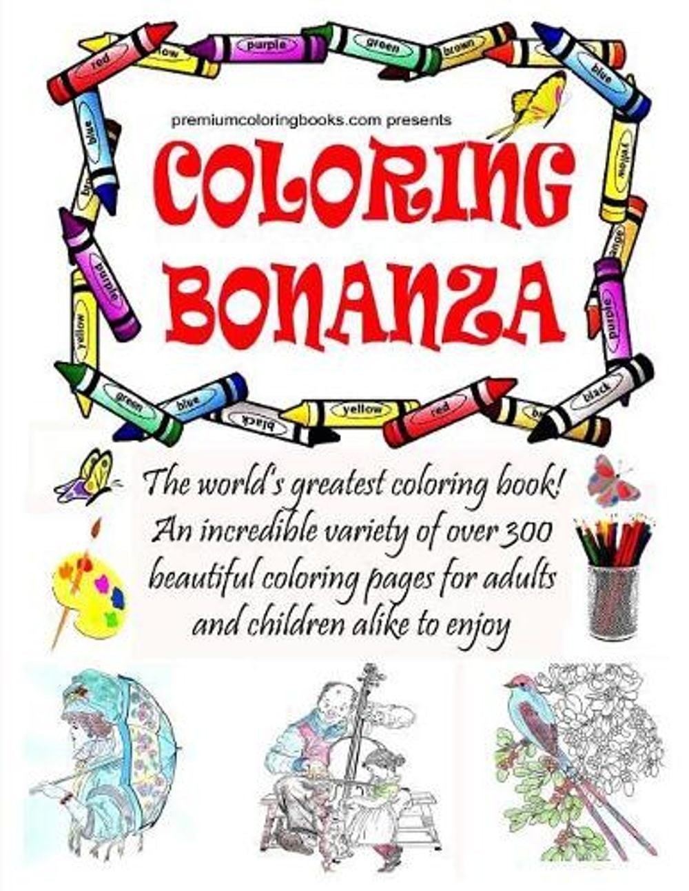Coloring Bonanza by Lee I. Olson (English) Paperback Book
