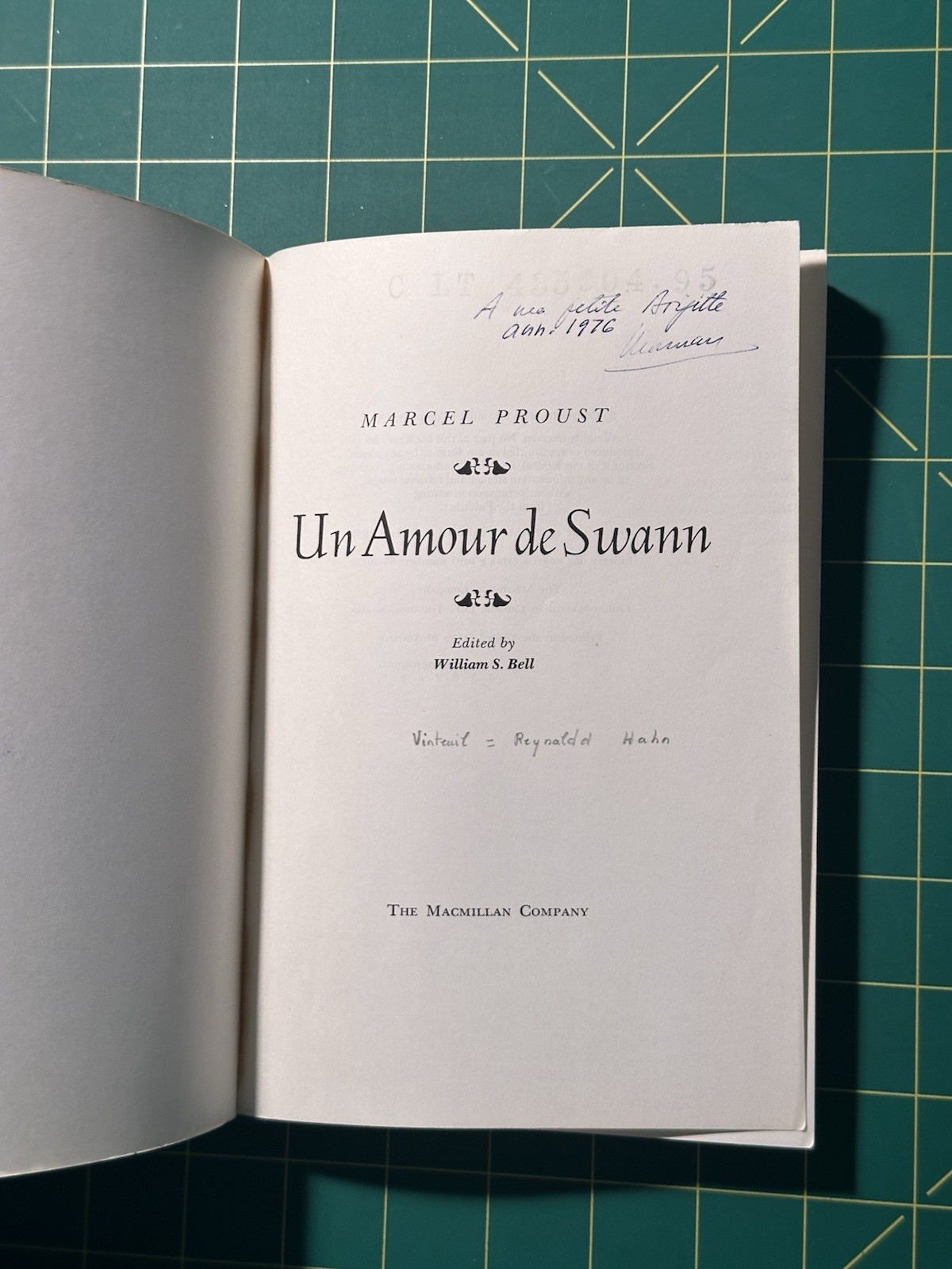 Un Amour de Swann par Marcel Proust