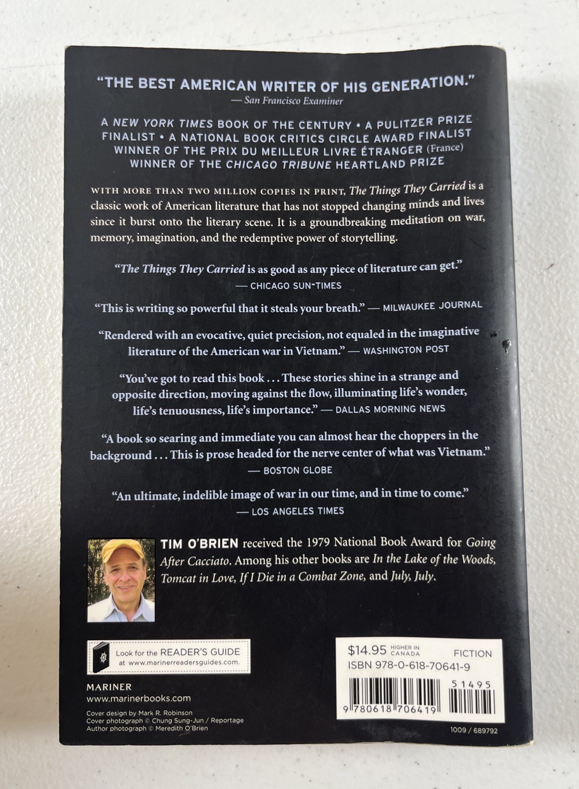 Things They Carried by Tim O’Brien (2009, Trade Paperback)