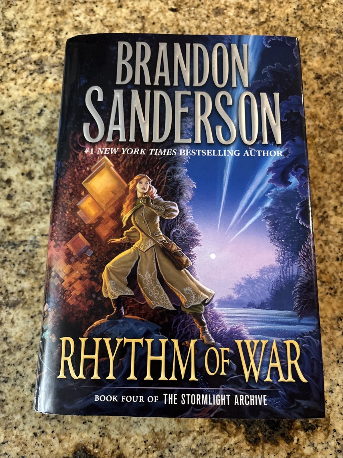 Rhythm of War BK 4 of Stormlight Archive by Brandon Sanderson 2020 HCDJ 1st/1st