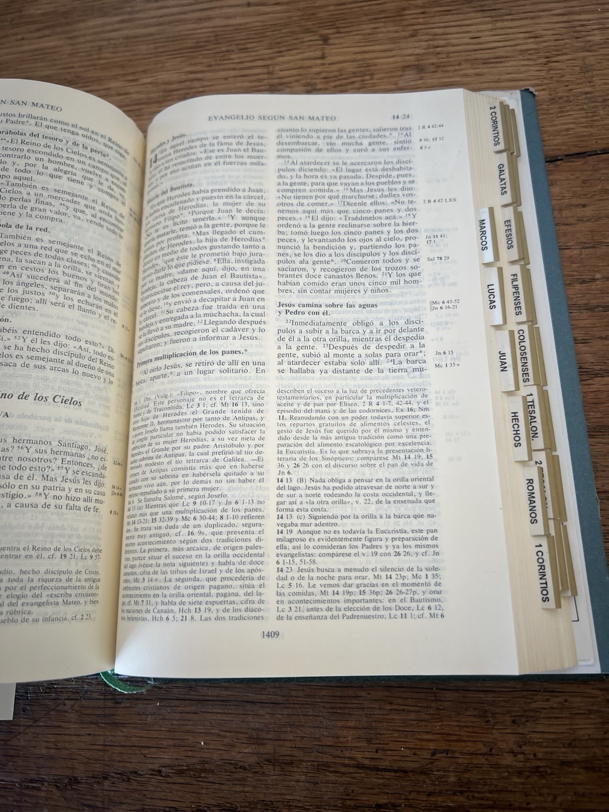 1993 Nueva Biblia de Jerusalen Desclee de Brouwer Bilbao Tapa Dura in Spanish