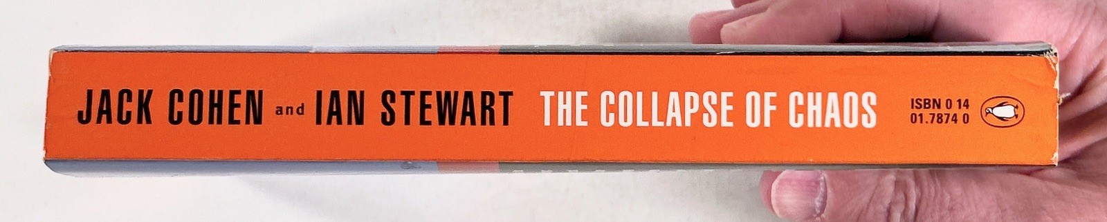 1995 Jack Cohen & Ian Stewart COLLAPSE OF CHAOS Emergence in Nature & Science PB