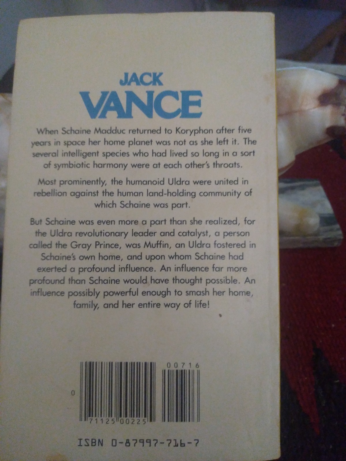 The Gray Prince by Jack Vance DAW No. 473