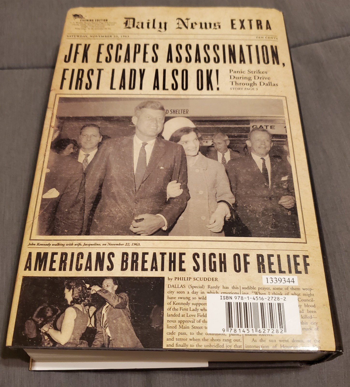 11/22/63: A Novel by Stephen King (English) Hardcover Book (2011 Scribner)