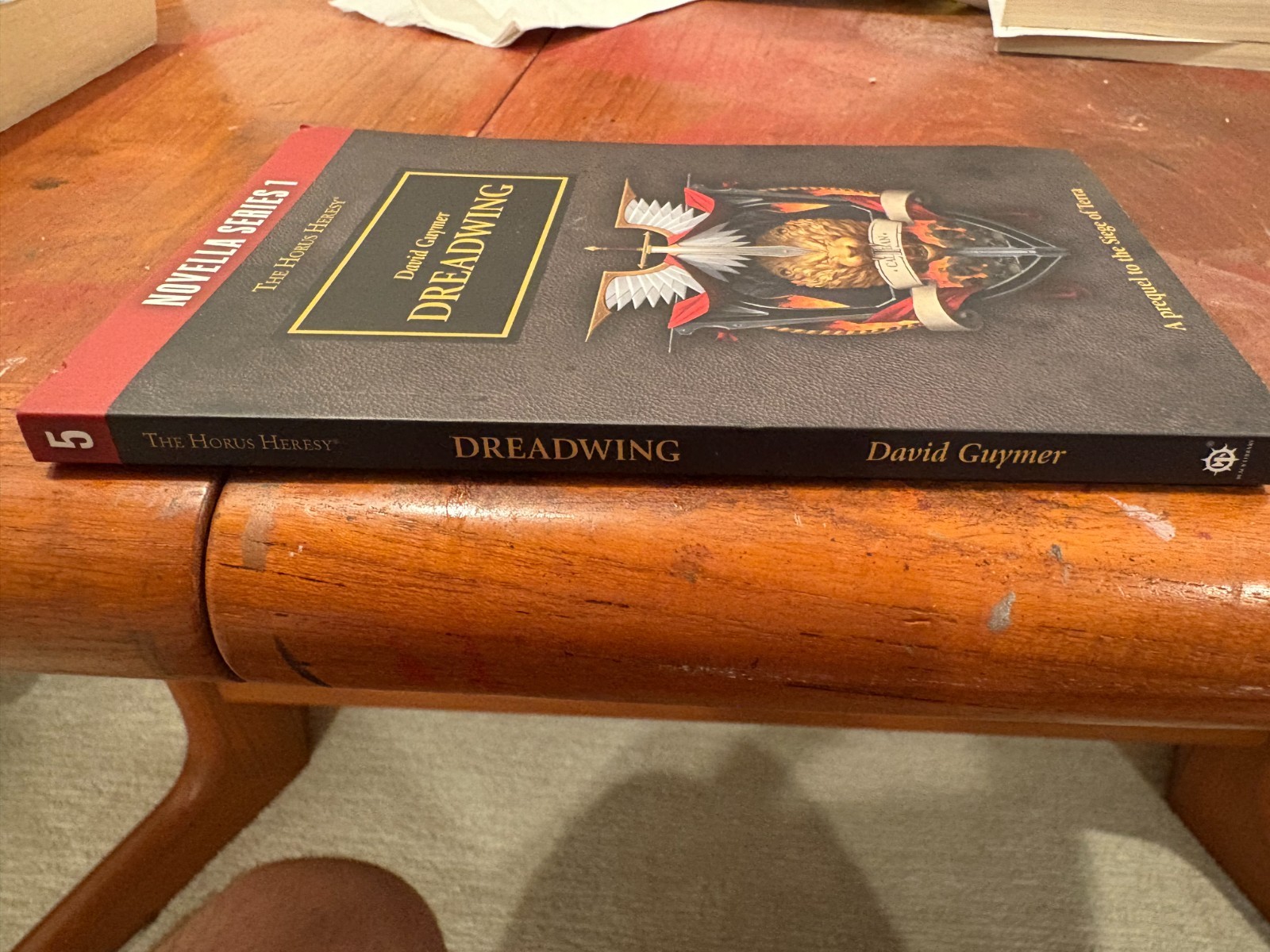 Dreadwing, by David Guymer. Warhammer 40,000, Horus Heresy book.
