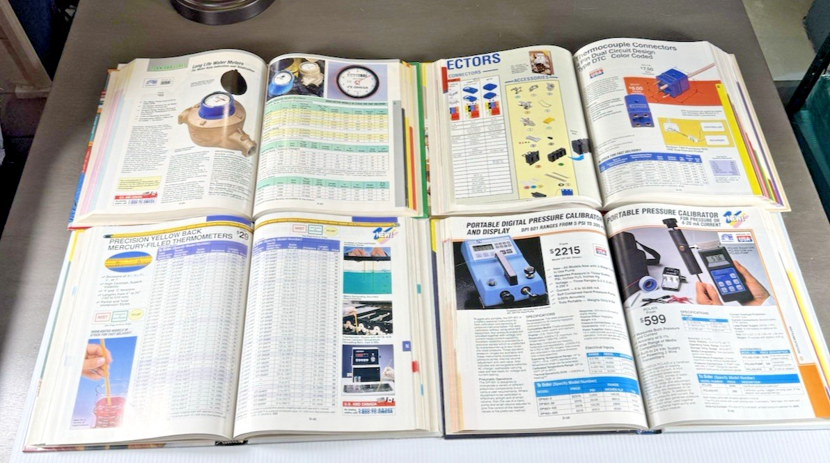 Omega Engineering Handbook Set Vol 27 Supplement & Vol 28 Measurement Lot Of 4