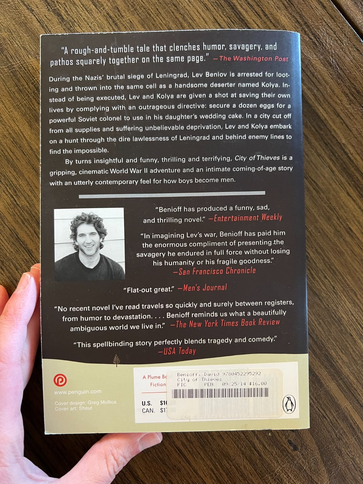 City of Thieves by David Benioff