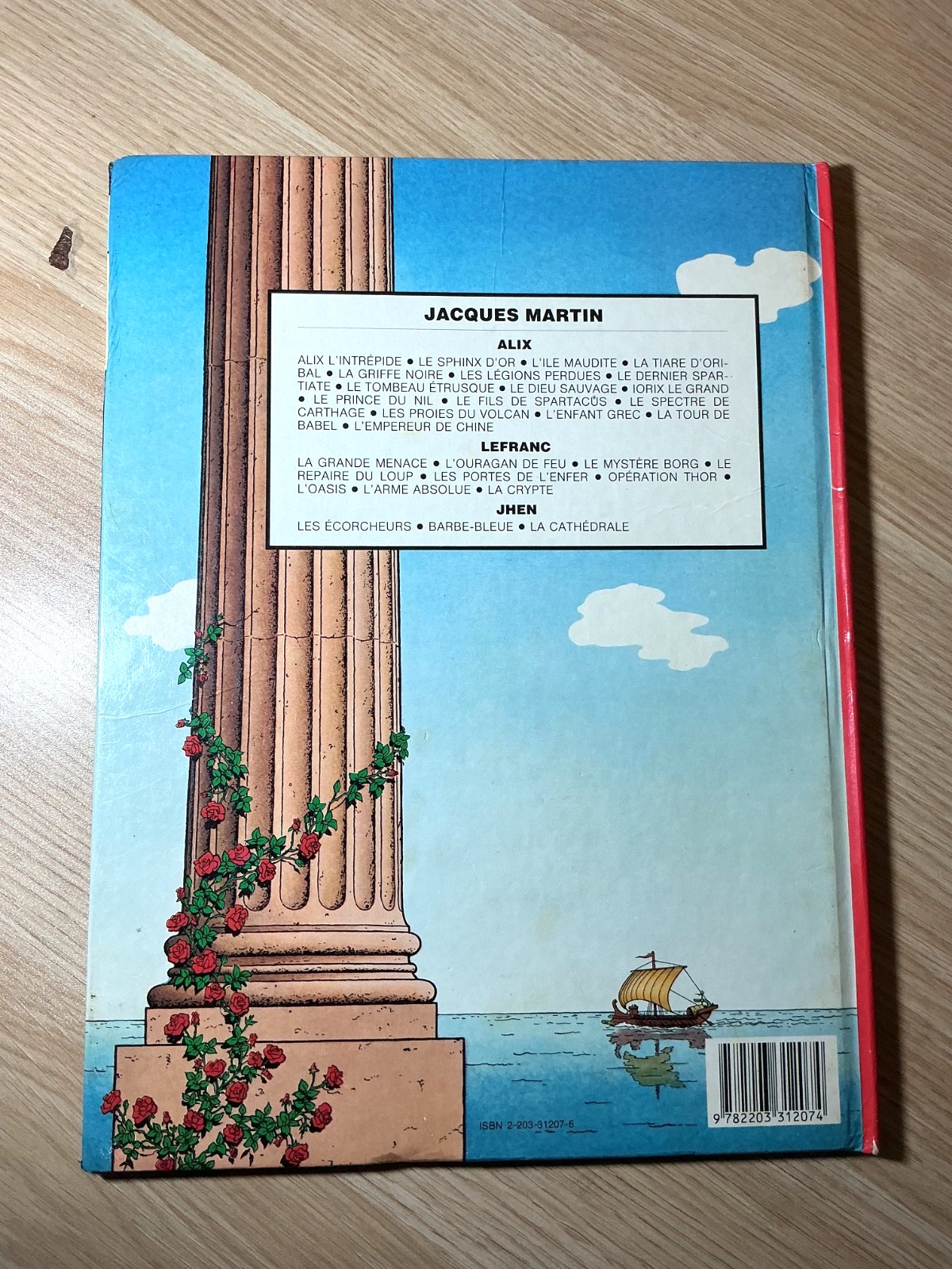 Les Aventures d’Alix, bande dessinée 4-Book French Hardcover Vintage