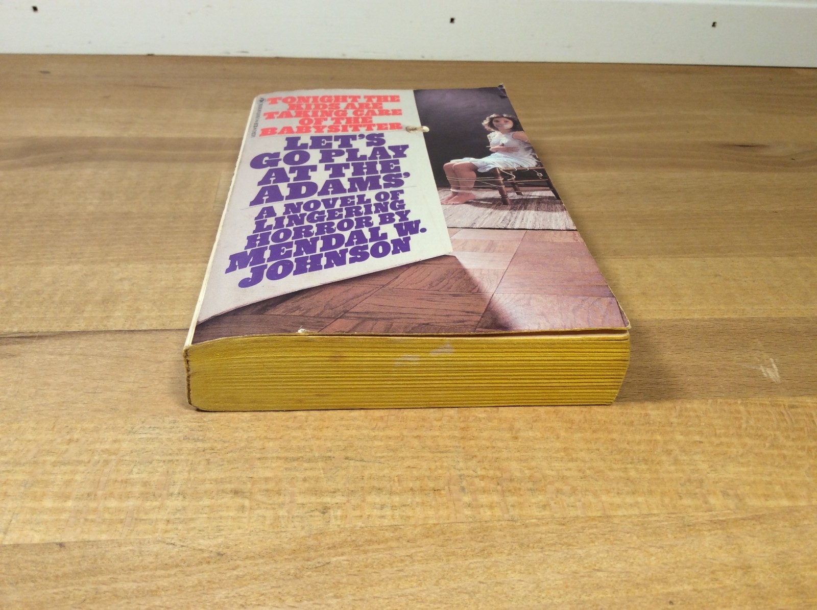Let’s Go Play At the Adams’, Mendal Johnson, 1980 Paperback 2nd Printing