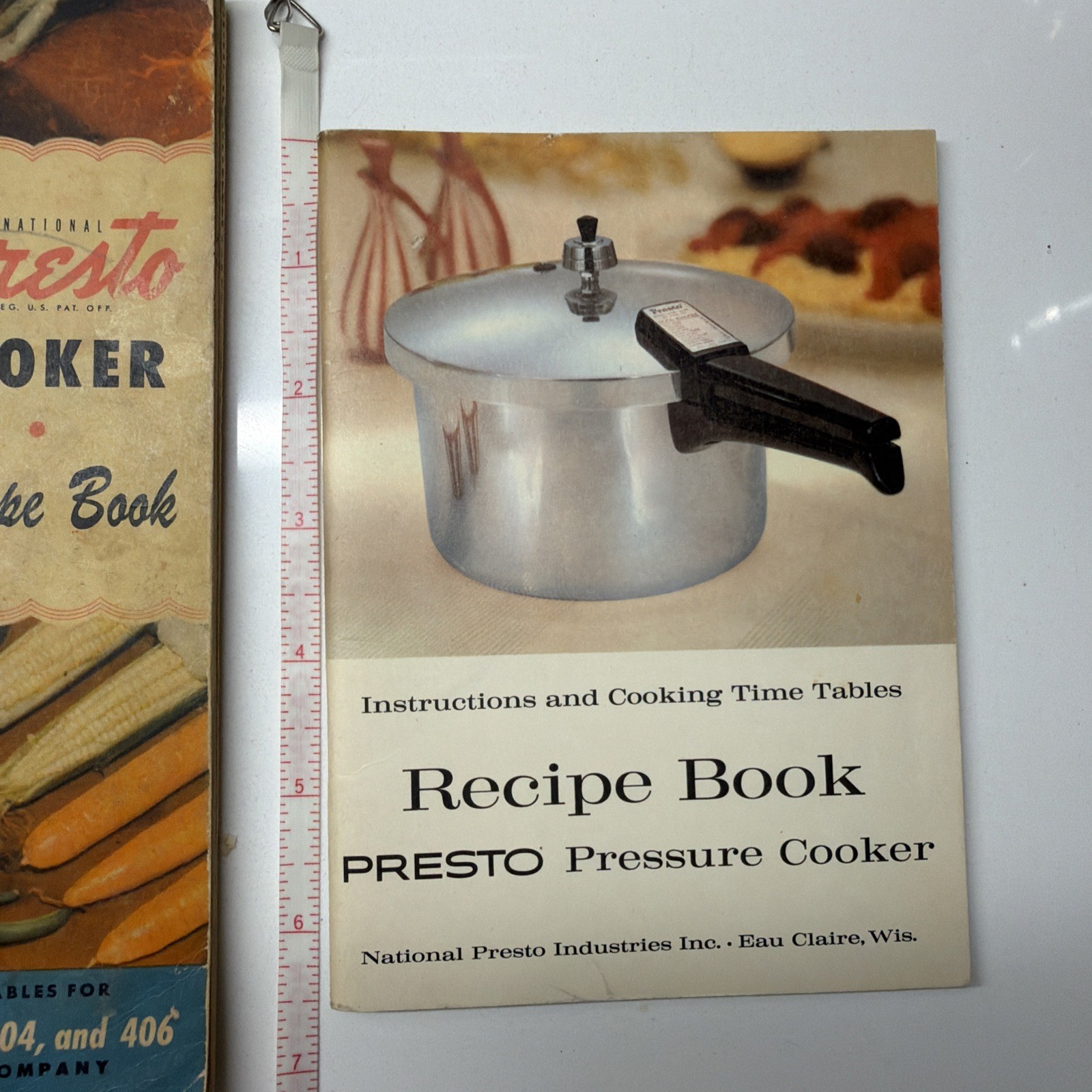 Presto Pressure Cooker Recipe Books Lot – Models 403 404 406 & 1960s VTG Manuals