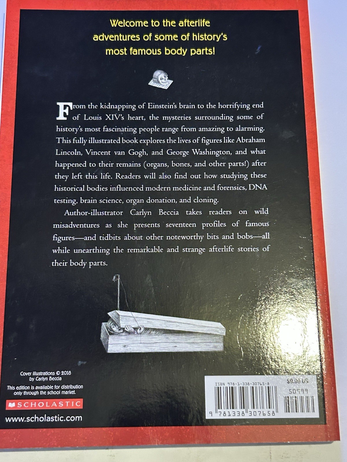 They Lost Their Heads! by Carlyn Beccia Scholastic Paperback Young Adult History