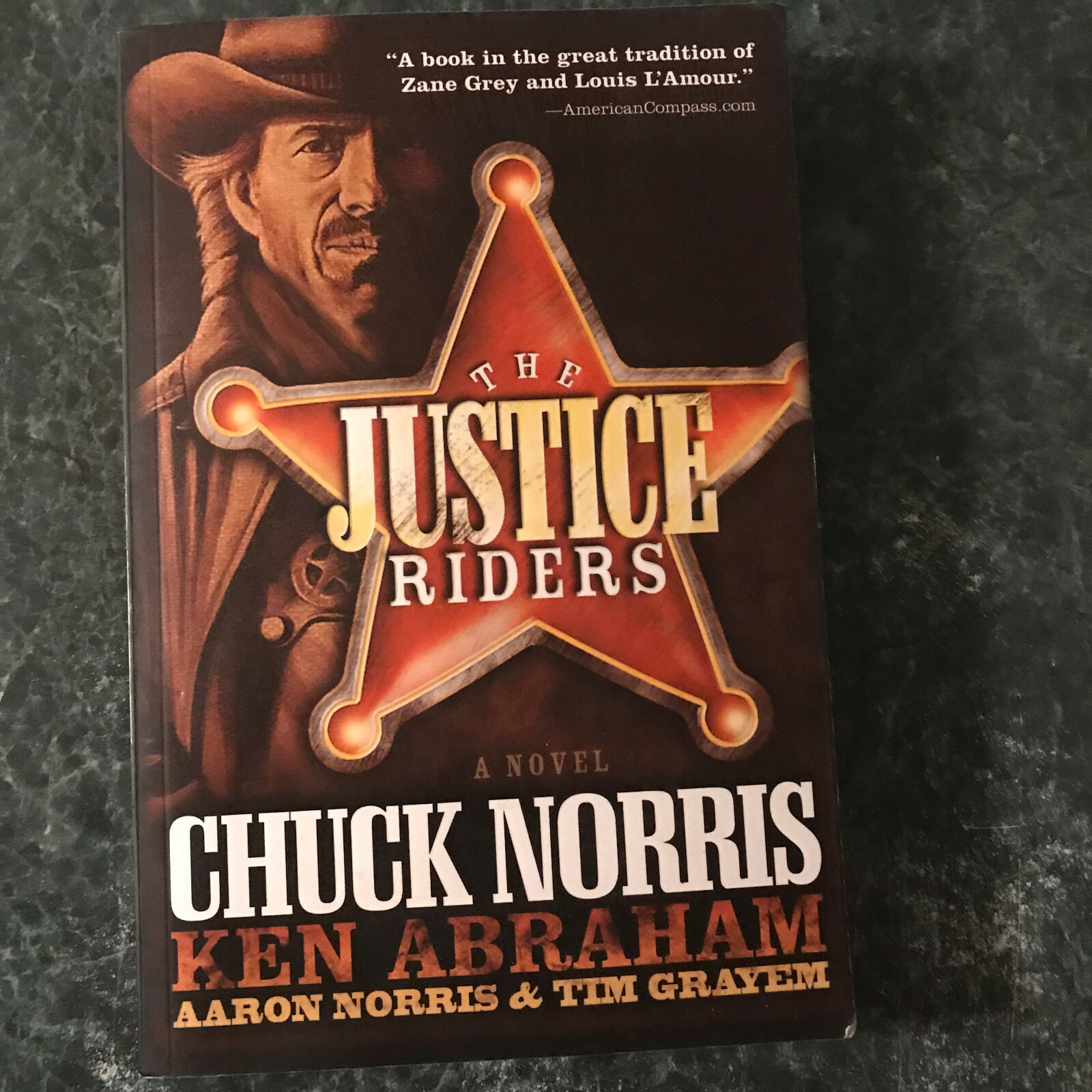 The Justice Riders by Chuck Norris et al, 2006, 296 pages, very good