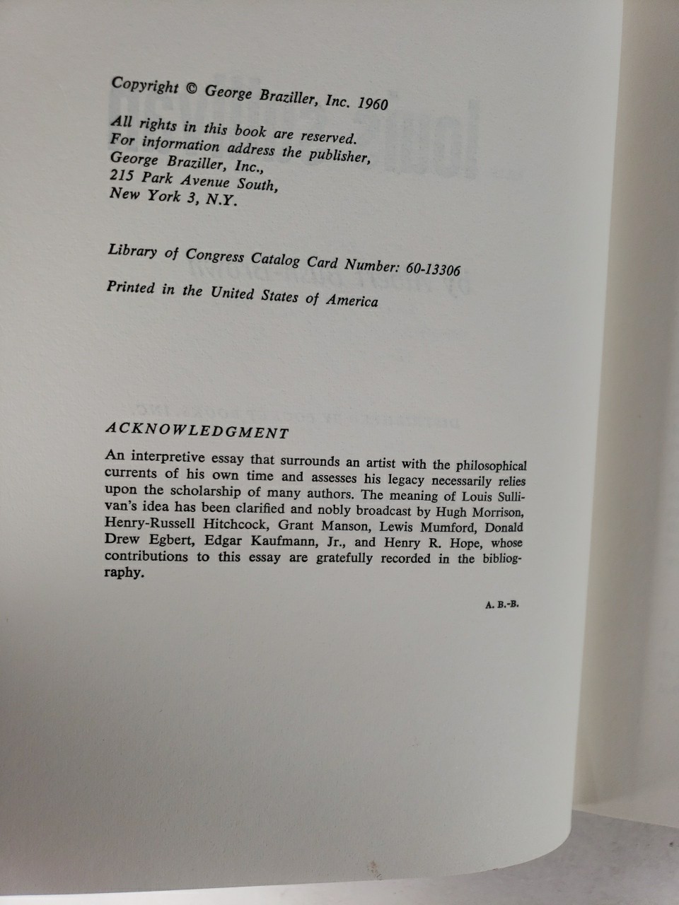 Masters of World Architecture (1960 – 5 Volume Box Set) Gropius, Neutra
