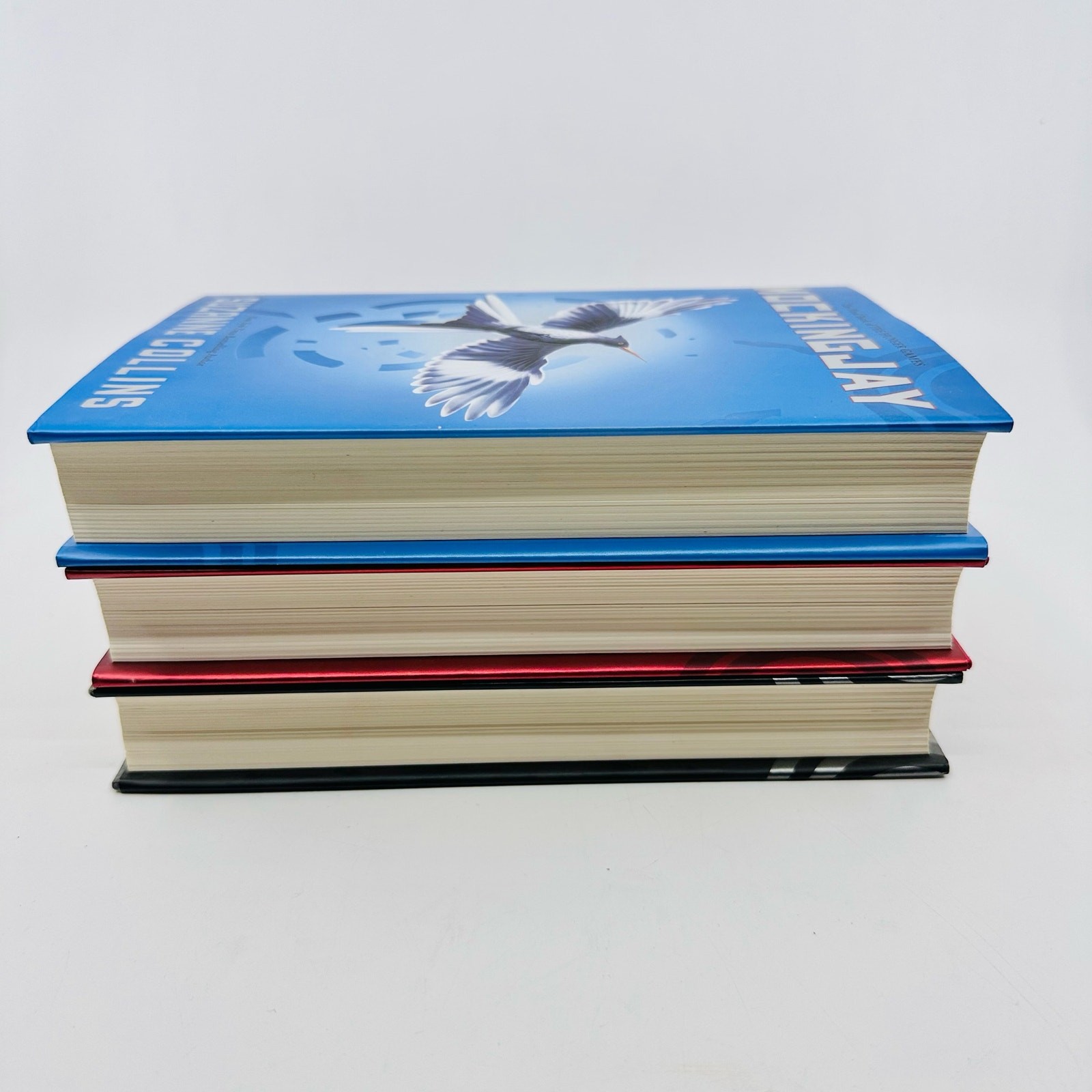 The Hunger Games Trilogy With Box by Suzanne Collins, Scholastic Press, Set of 3