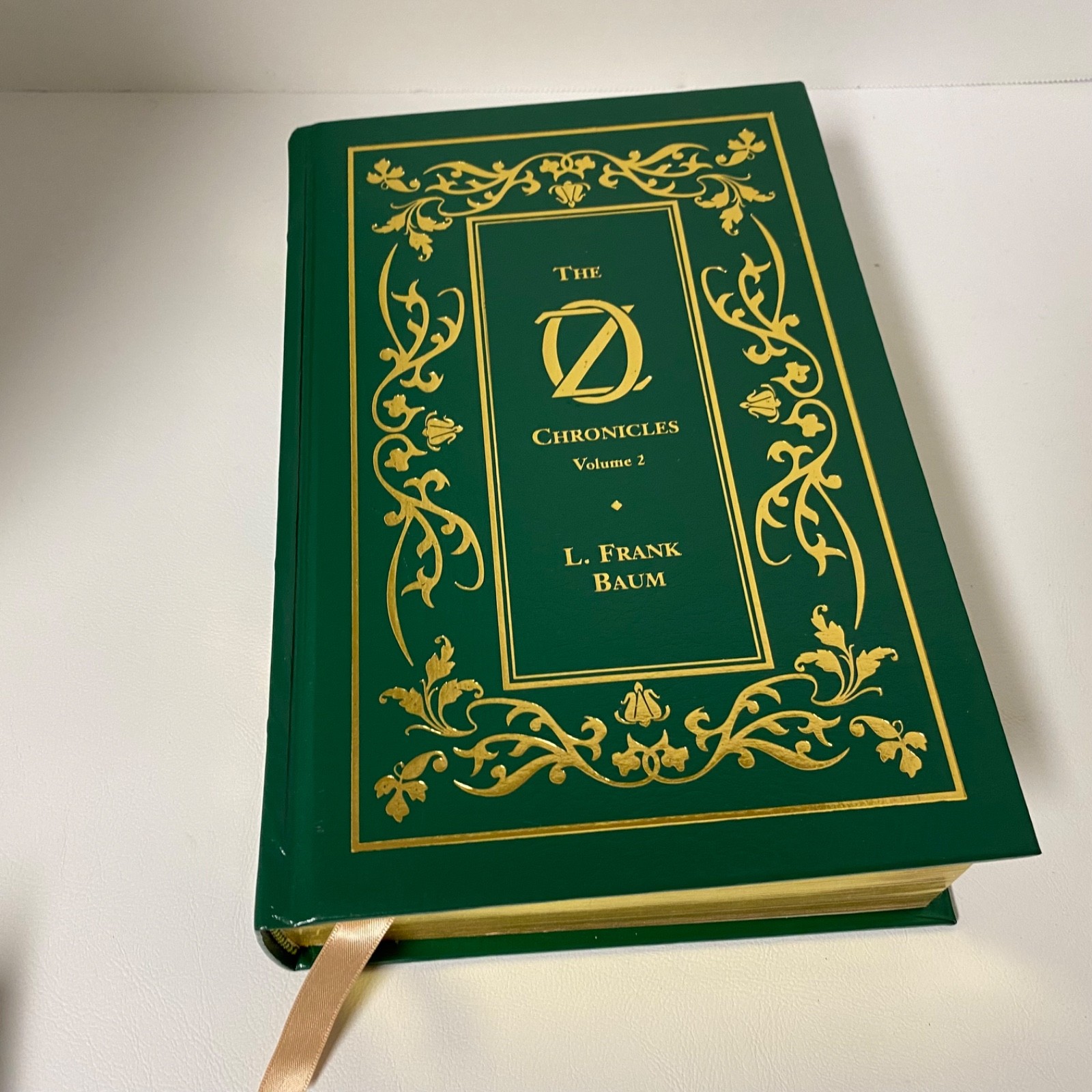 OZ CHRONICLES •• L. FRANK BAUM • VOL 1 & 2 • LEATHER GIFT ED Wizard of Oz 2003