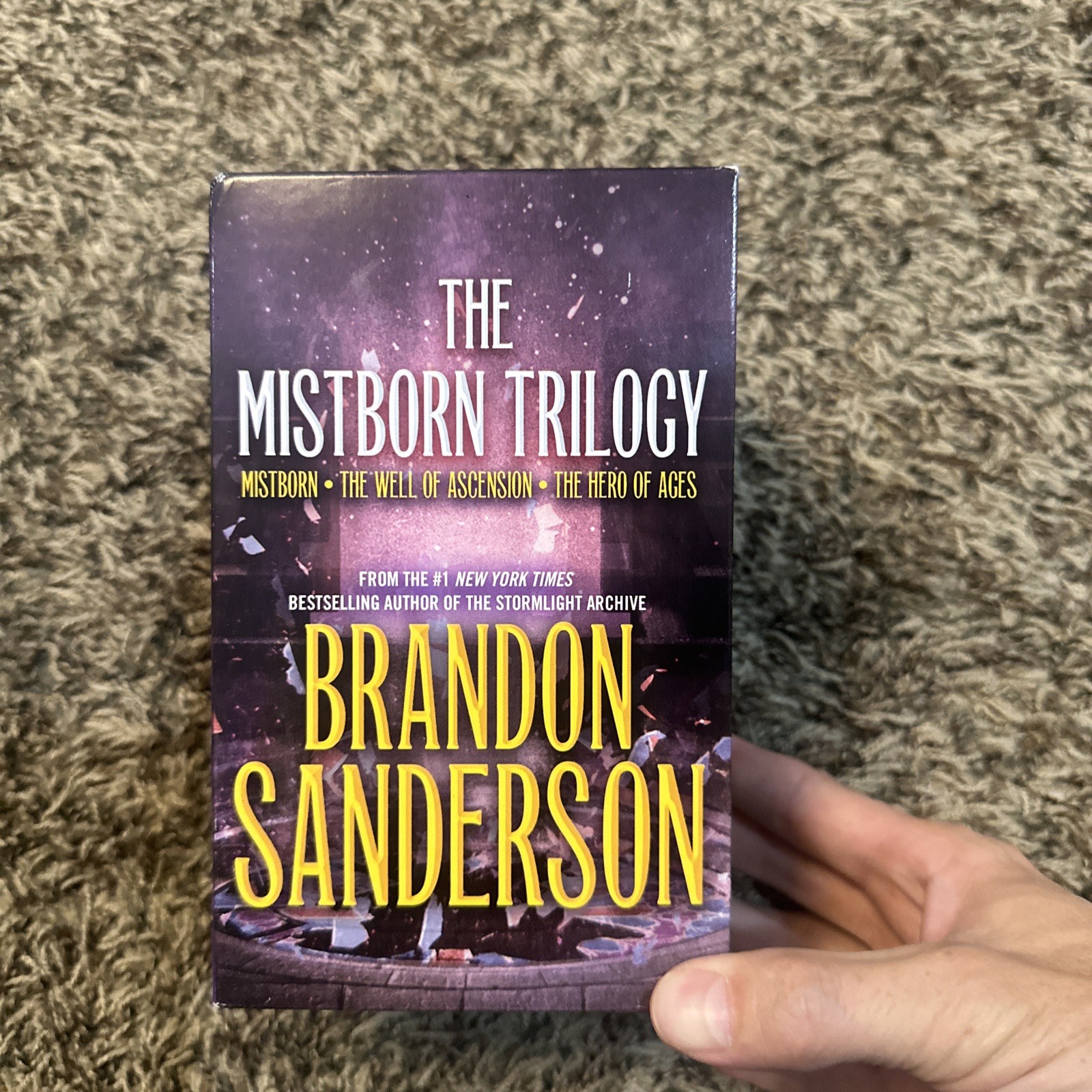 Mistborn Trilogy by Brandon Sanderson Boxed Set I Mass Market Paperback 2020