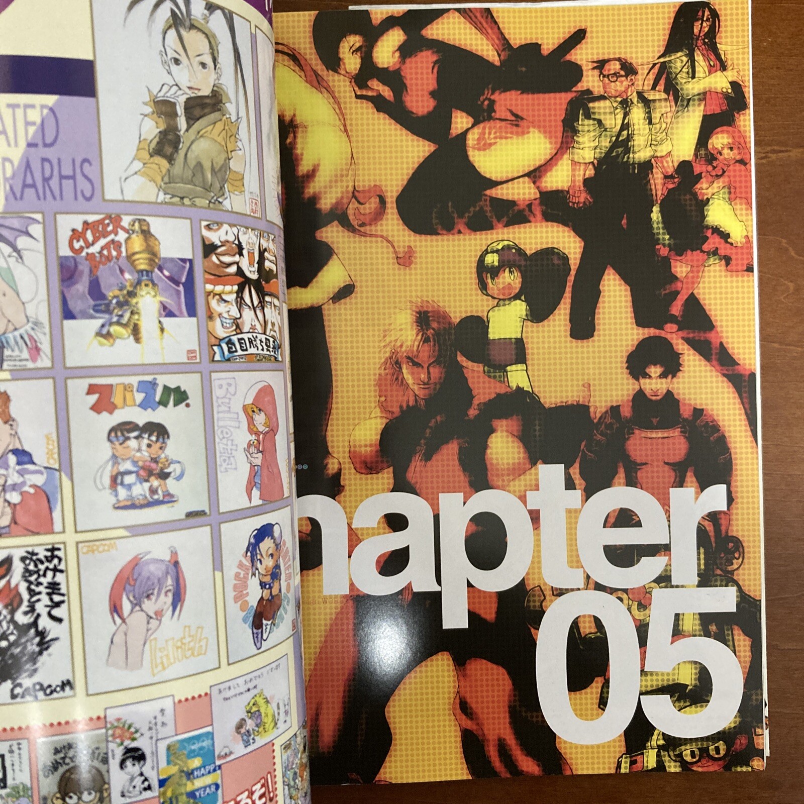 CAPCOM design WORKS Art Book Illustration