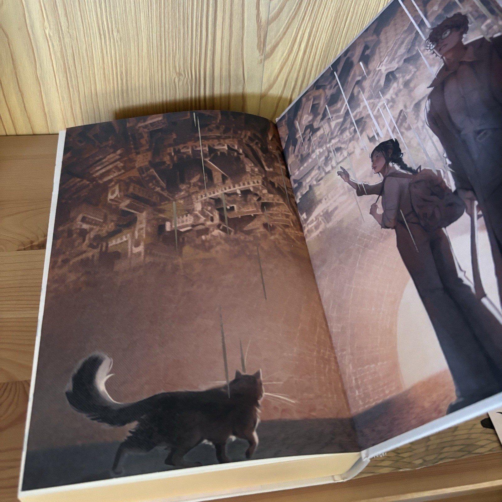 Fairyloot Exclusive Edition Katabasis by R. F. Kuang Hardcover Sprayed Edges