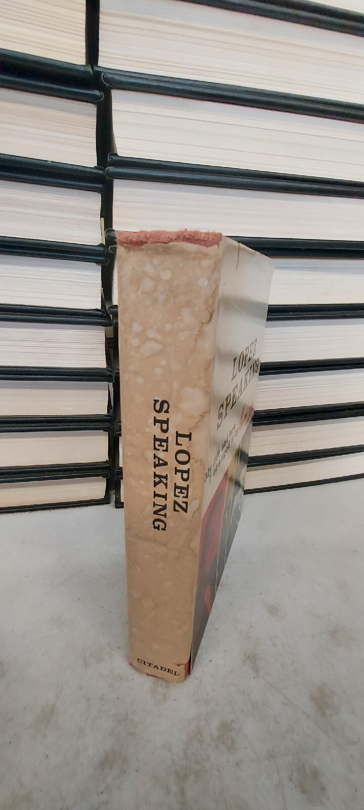 Lopez Speaking, Inscribed by Vincent Lopez To Judge Maurice Wahl 1st Ed. 1960