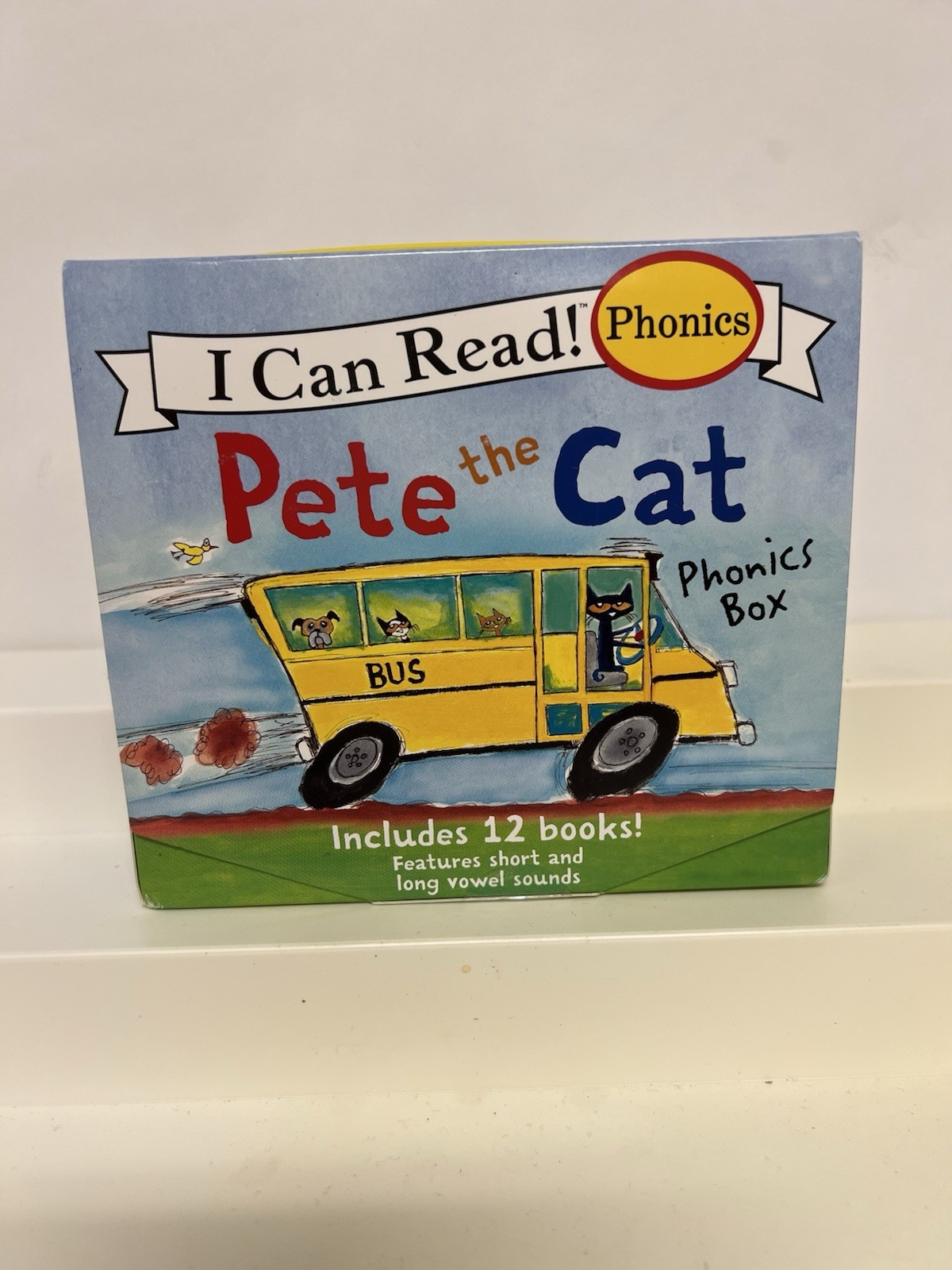 Pete the Cat Childrens Books Box Set I Can Read Phonics Learn to Read 12 mini