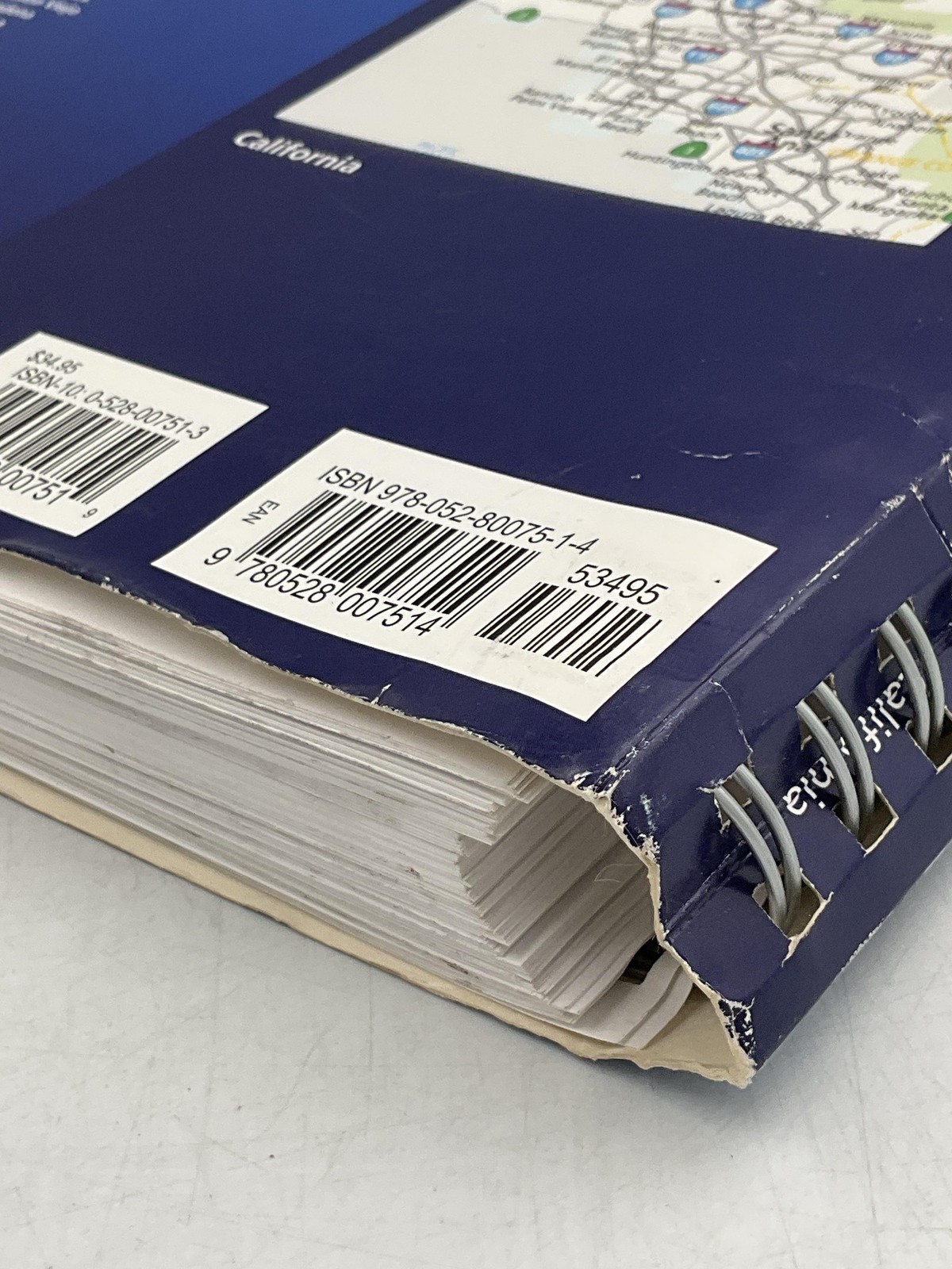 Los Angeles & Orange Counties Rand McNally 2013 Ring/Wire Bound Streetguide