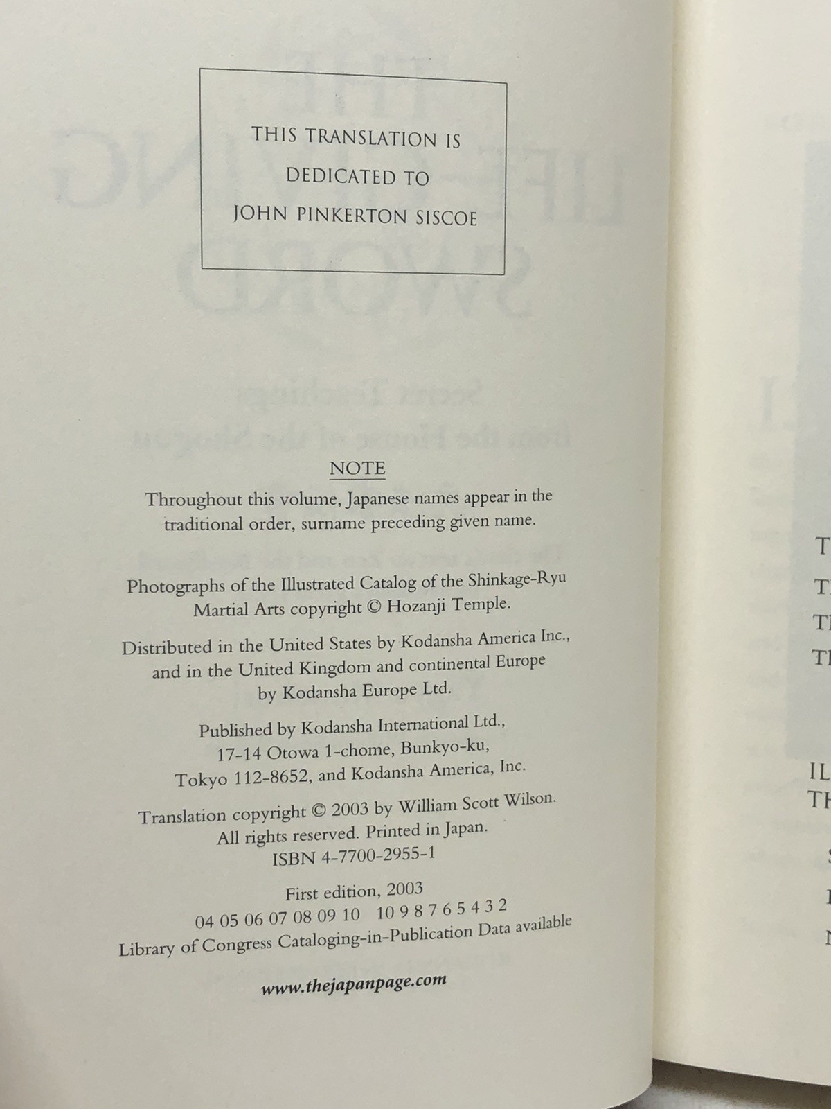 Life-Giving Sword : The Secret Teachings from the House of the Shogun by…