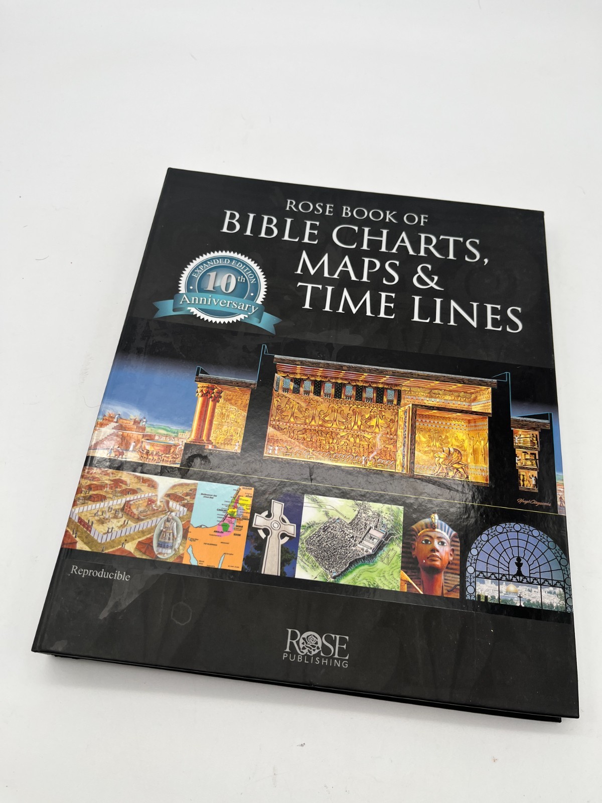 Rose Book Of Bible Charts Maps Timelines Spiral Bound Christian Study Guide