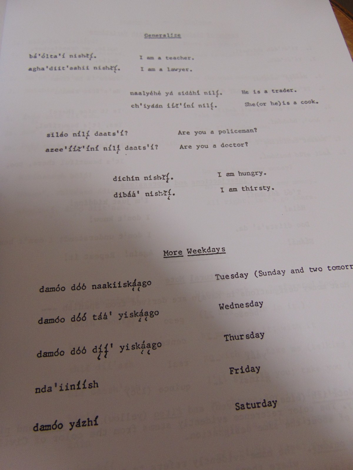 Breakthrough Navajo by Alan Wilson – Language Course for Beginners – Manual ONLY