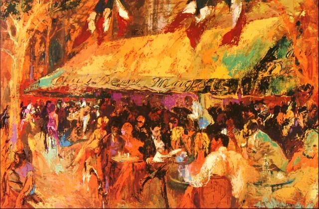 MONTE CARLO CHASE by LeROY NEIMAN ILLUSTRATED MYSTERY 1st PRINT Lightly Hurt!