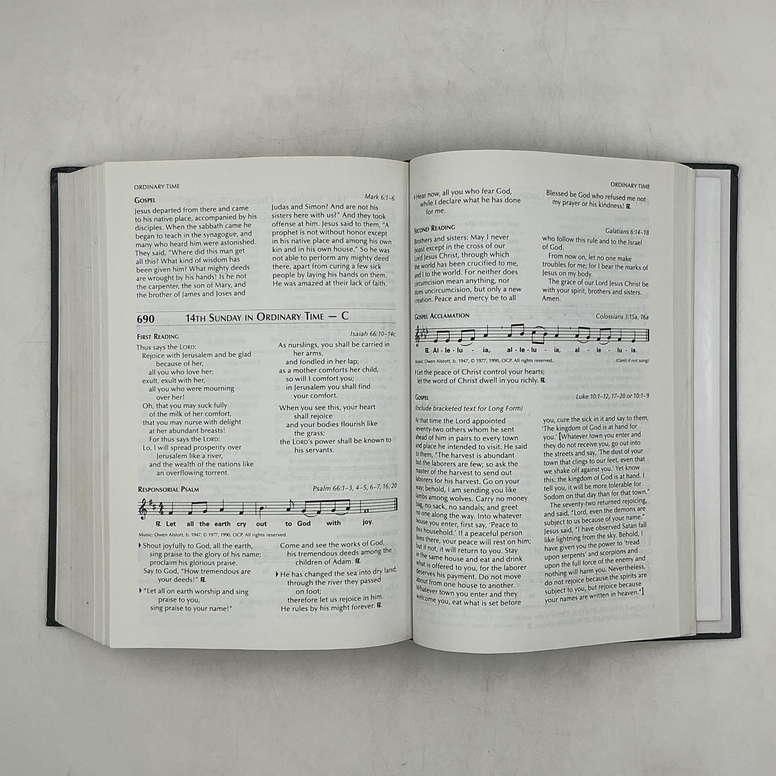 Choral Praise Third Edition Randall DeBruyn OCP Faux Leather HC Black 2012 USA