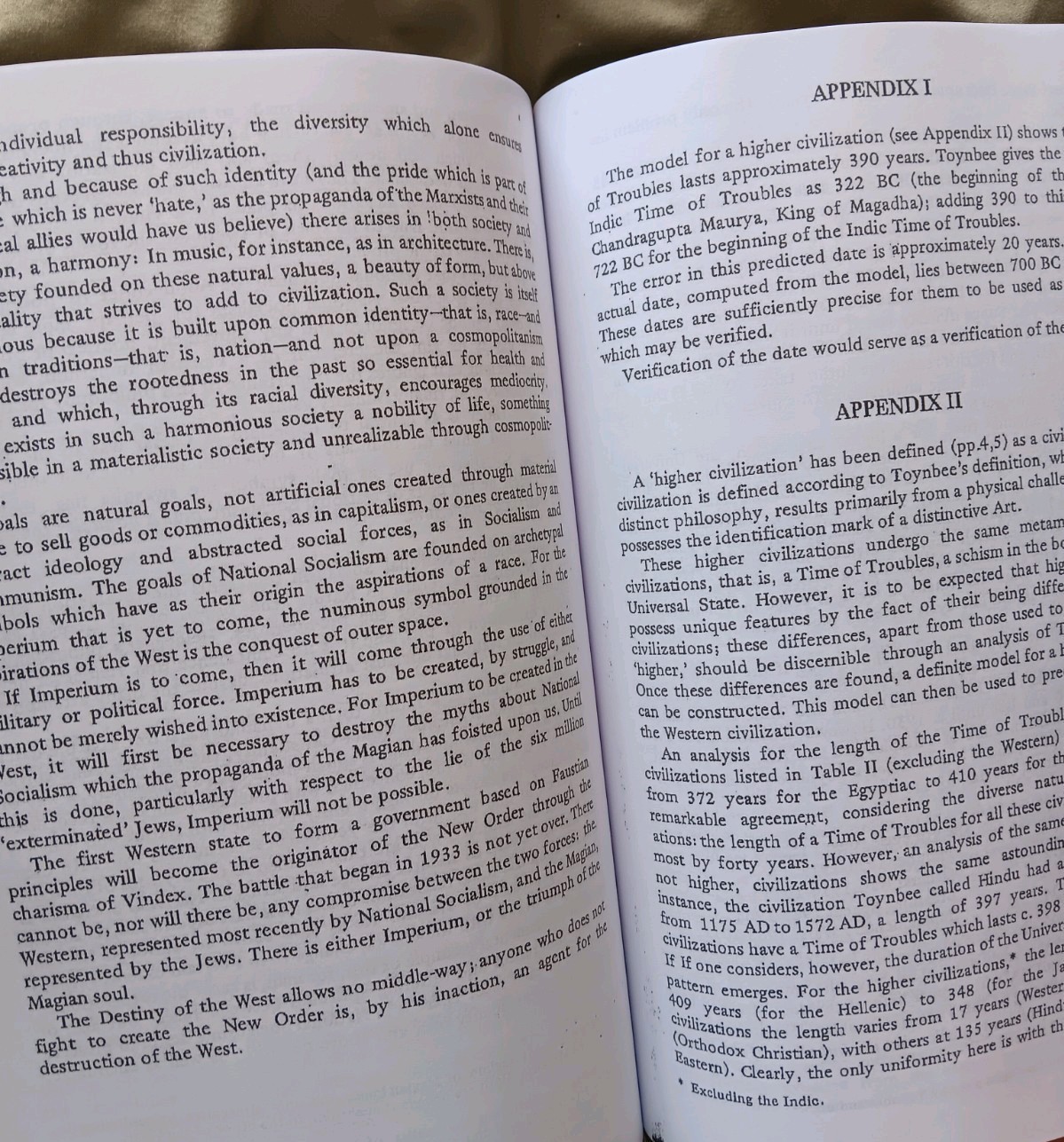 David Myatt Vindex Destiny Of The West Order Of Nine Angles Facsimile ONA Ns O9a