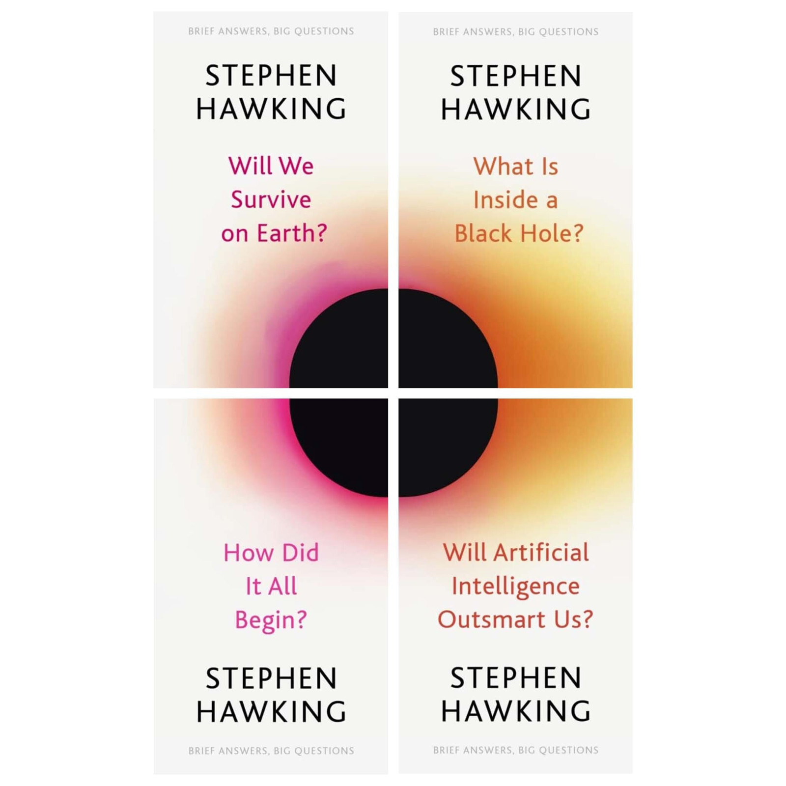 Brief Answers, Big Questions Series By Stephen Hawking 4 Books Set – Paperback