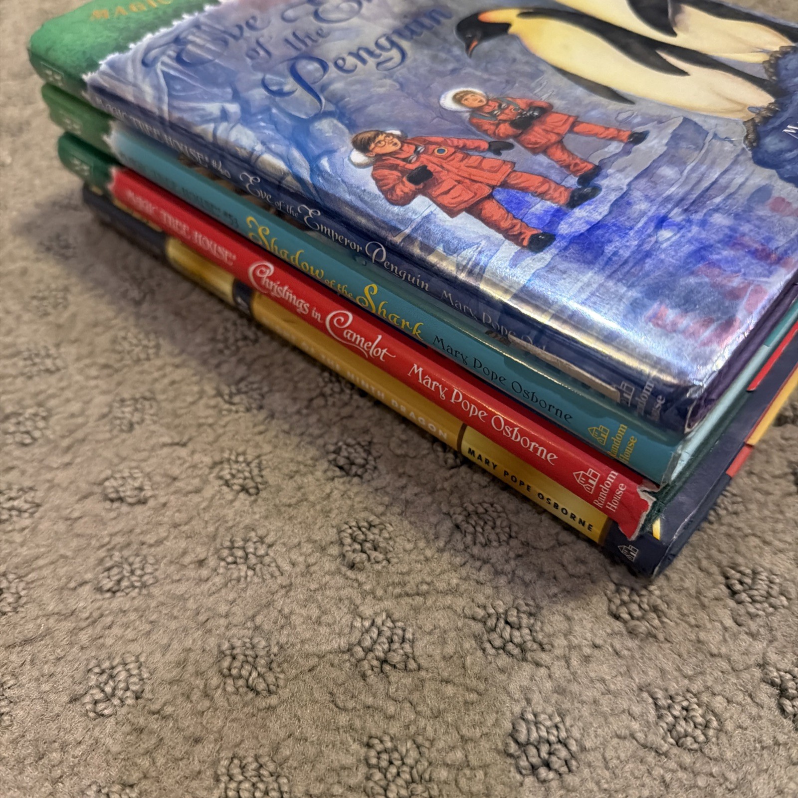 Magic Tree House Merlin Missions Lot 4 Hardcover Books Mary Pope Osborne Chapter