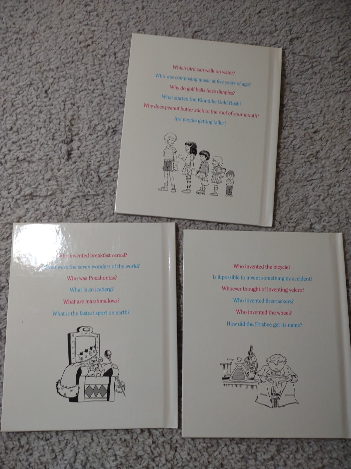 Questions Kids Ask Hardcover Books 1988 – Lot Of 17