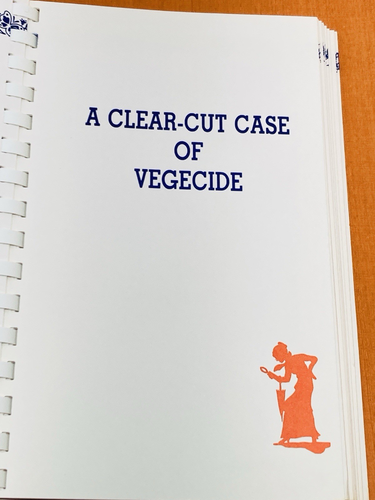VTG Cookbook And Then They Were Done Solving the Mysteries of the Kitchen 1986